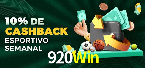 10% de bônus de cashback na 920Win